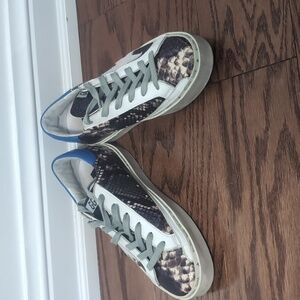 Golden Goose Hi Star Embossed Sneakers